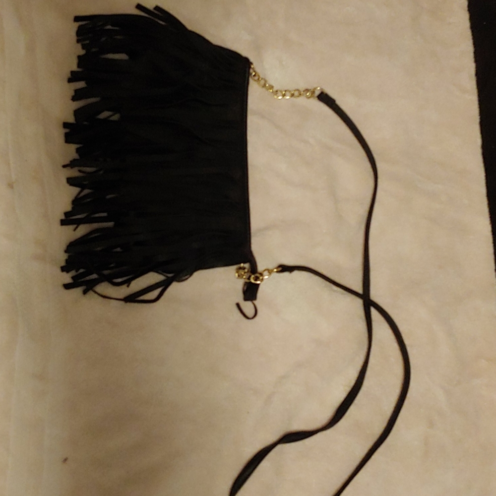 Fringe purse